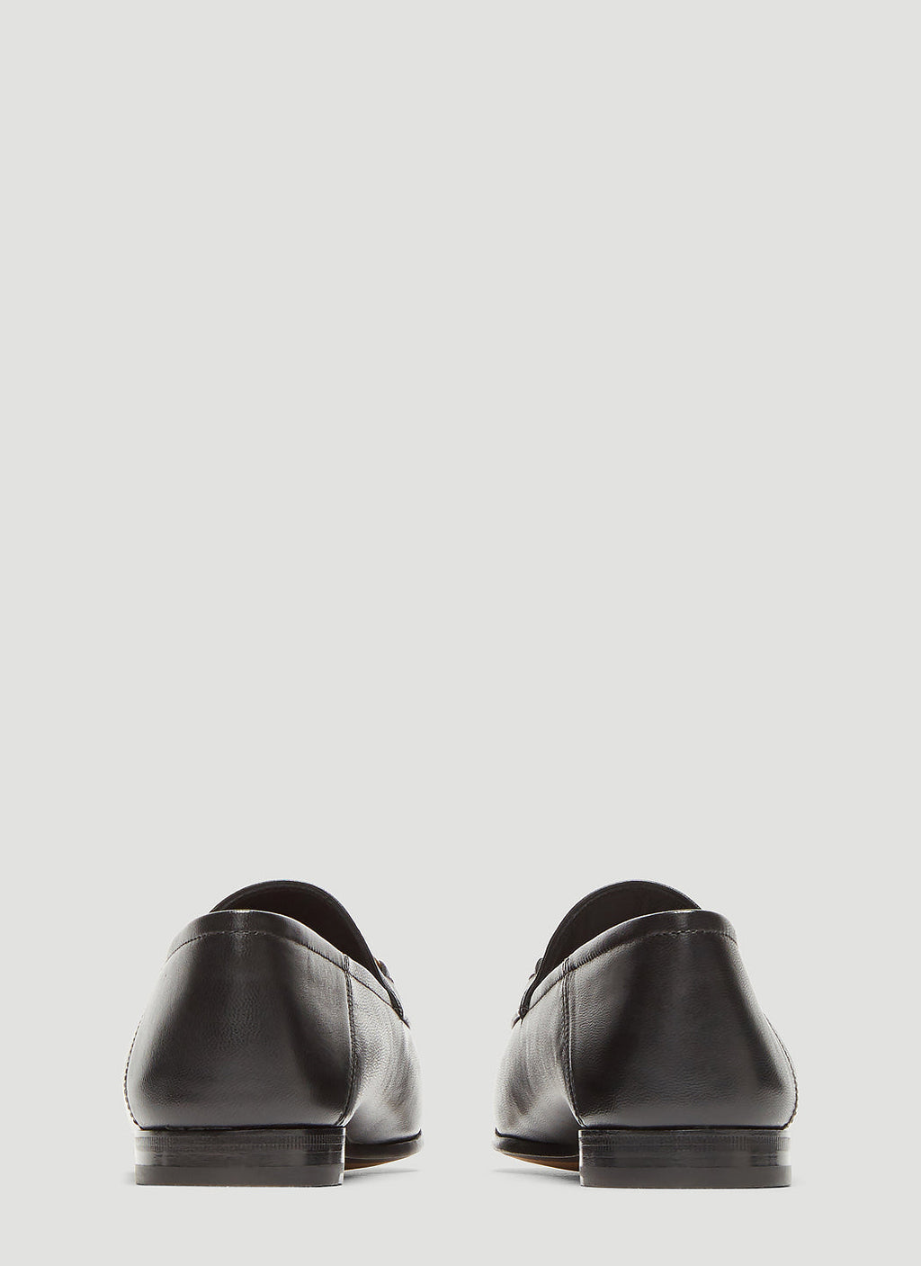 Gucci Ladies Brixton Loafers flats shoes horsebit black SZ 35