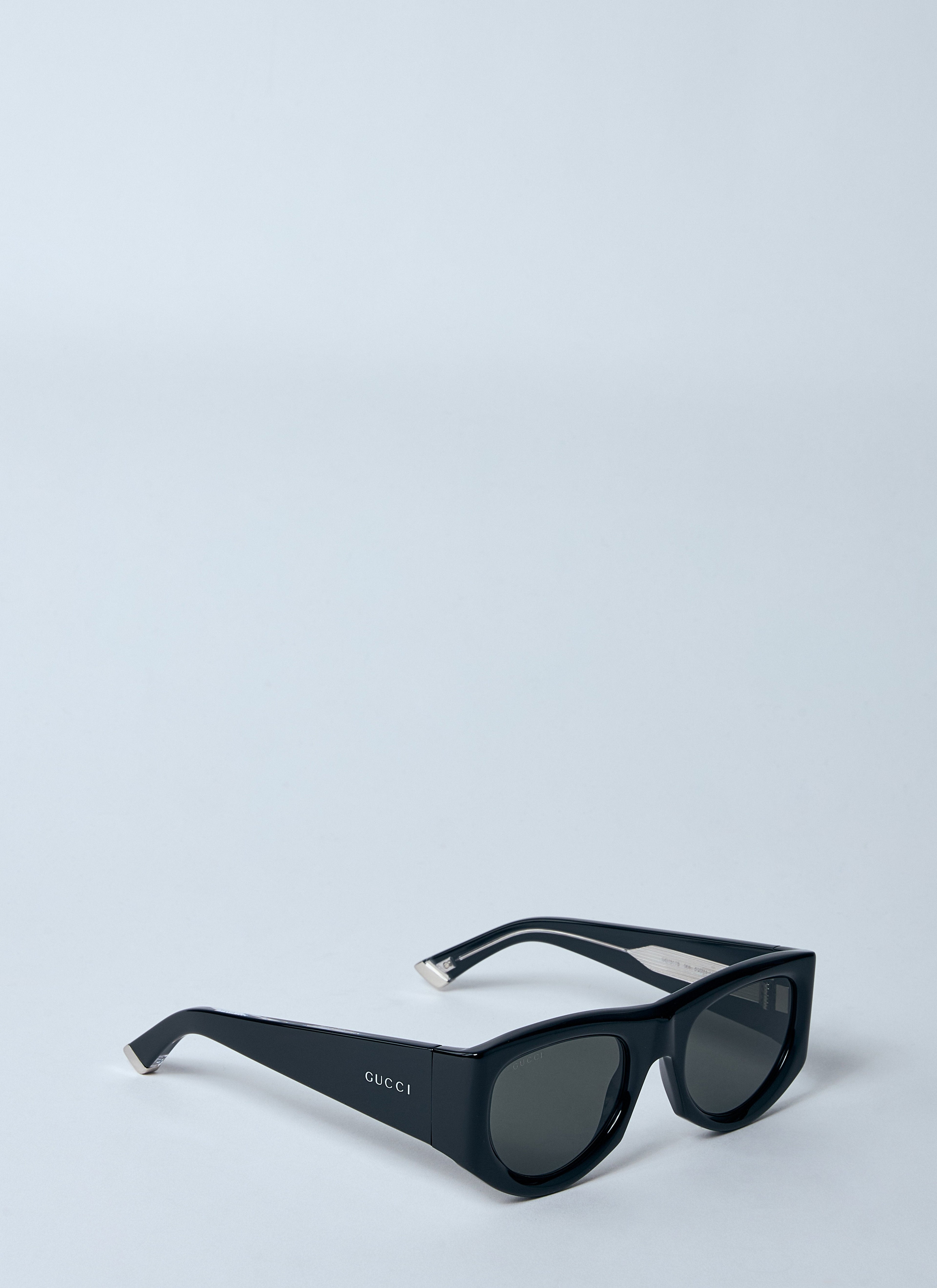 Gucci ladies Rectangular Frame Sunglasses black