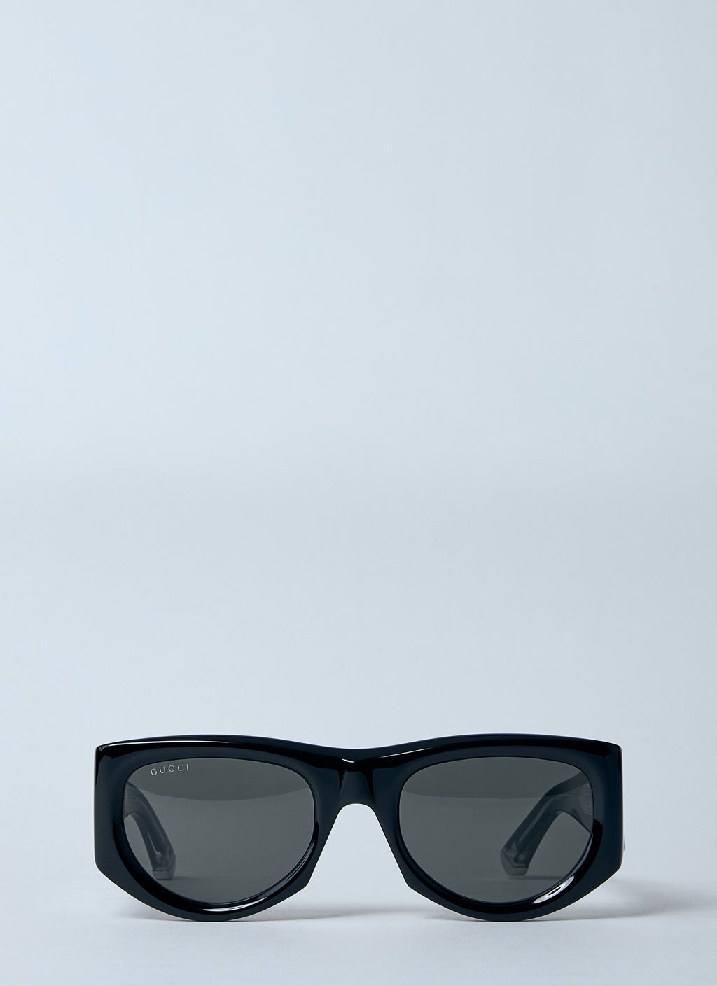 Gucci ladies Rectangular Frame Sunglasses black