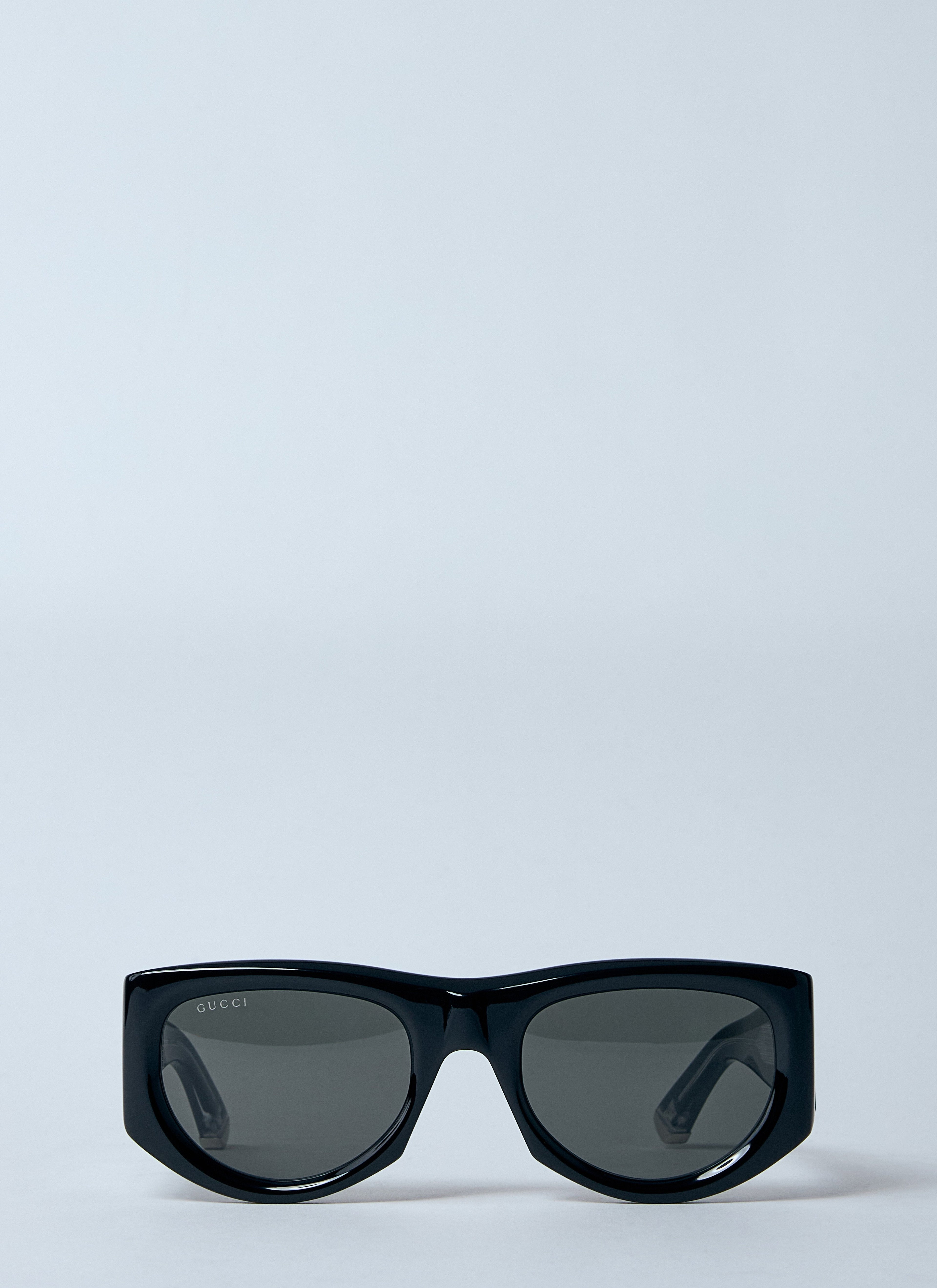 Gucci ladies Rectangular Frame Sunglasses black