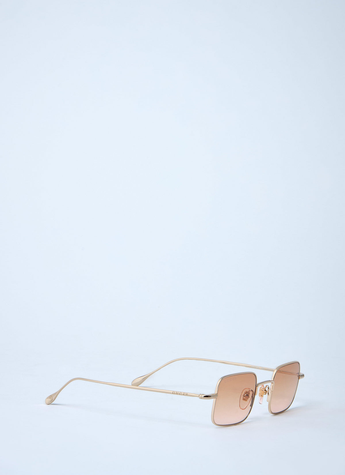 Gucci ladies Gg1813s Sunglasses square gold