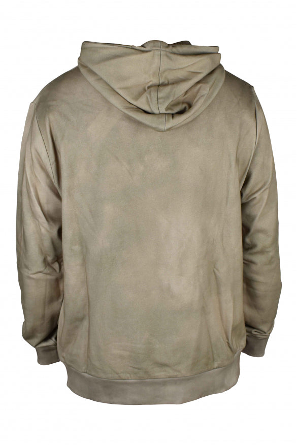 Balmain Paris Men's Sweatshirt pullover beige hoodie graphic logo