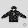 Louis Vuitton Monogram Toweling Hoodie in Black men's unisex 3L M