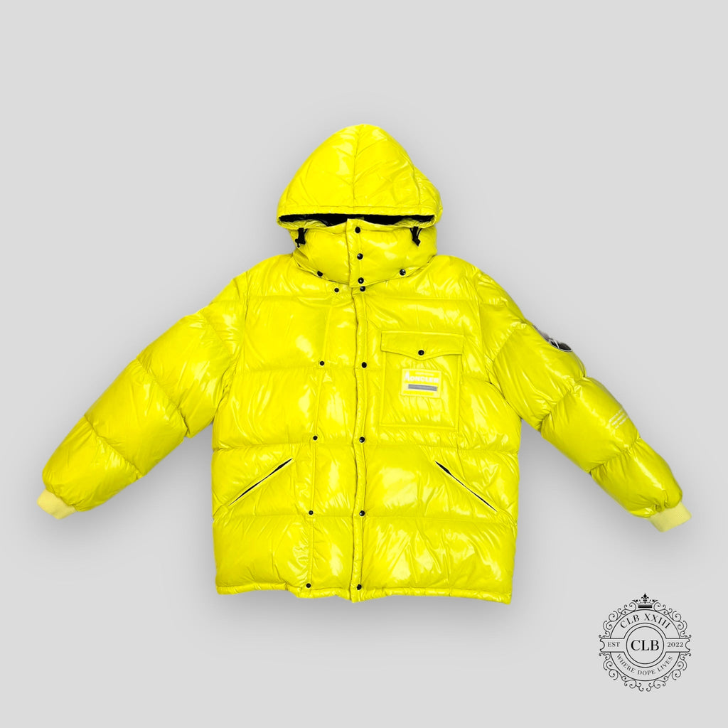 MONCLER FRAGMENT ANTHEMY GIUBBOTTO BOMBER - YELLOW 6 Coat puffer