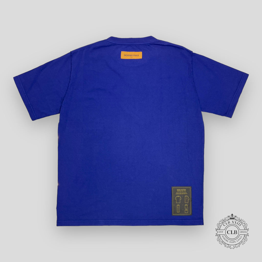 Louis Vuitton LVSE Inside Out Tee in Blue L XL Men's unisex t-shirt