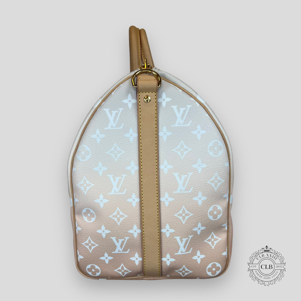 LOUIS VUITTON GIANT MONOGRAM KEEPALL 45 - BRUME New