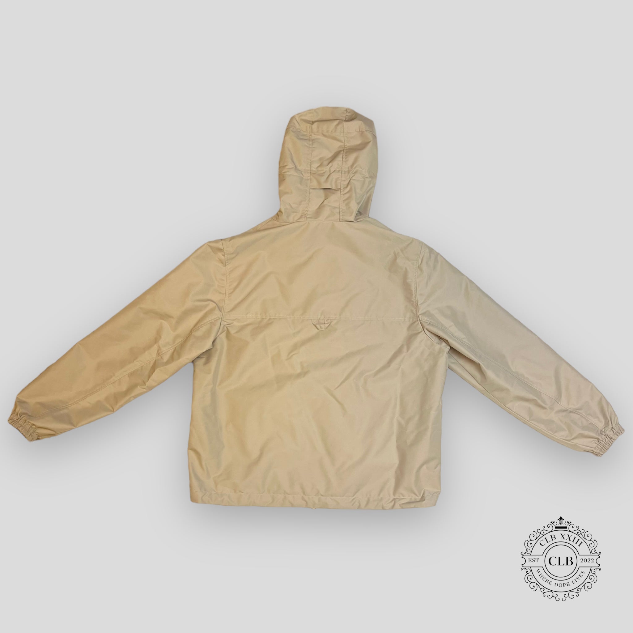 Louis Vuitton Monogram Reversible Nylon Windbreaker in Beige 50 unisex jacket
