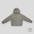 Louis Vuitton Reversible Quilted Puffer Coat in Grey Size-50 men's unisex