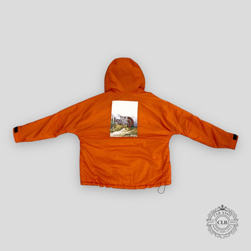 THE NORTH FACE X GUCCI PADDED RIPSTOP JACKET - ORANGE Men's unisex coat
