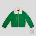 Louis Vuitton Monogram Workwear Denim Jacket in Green men's unisex 56