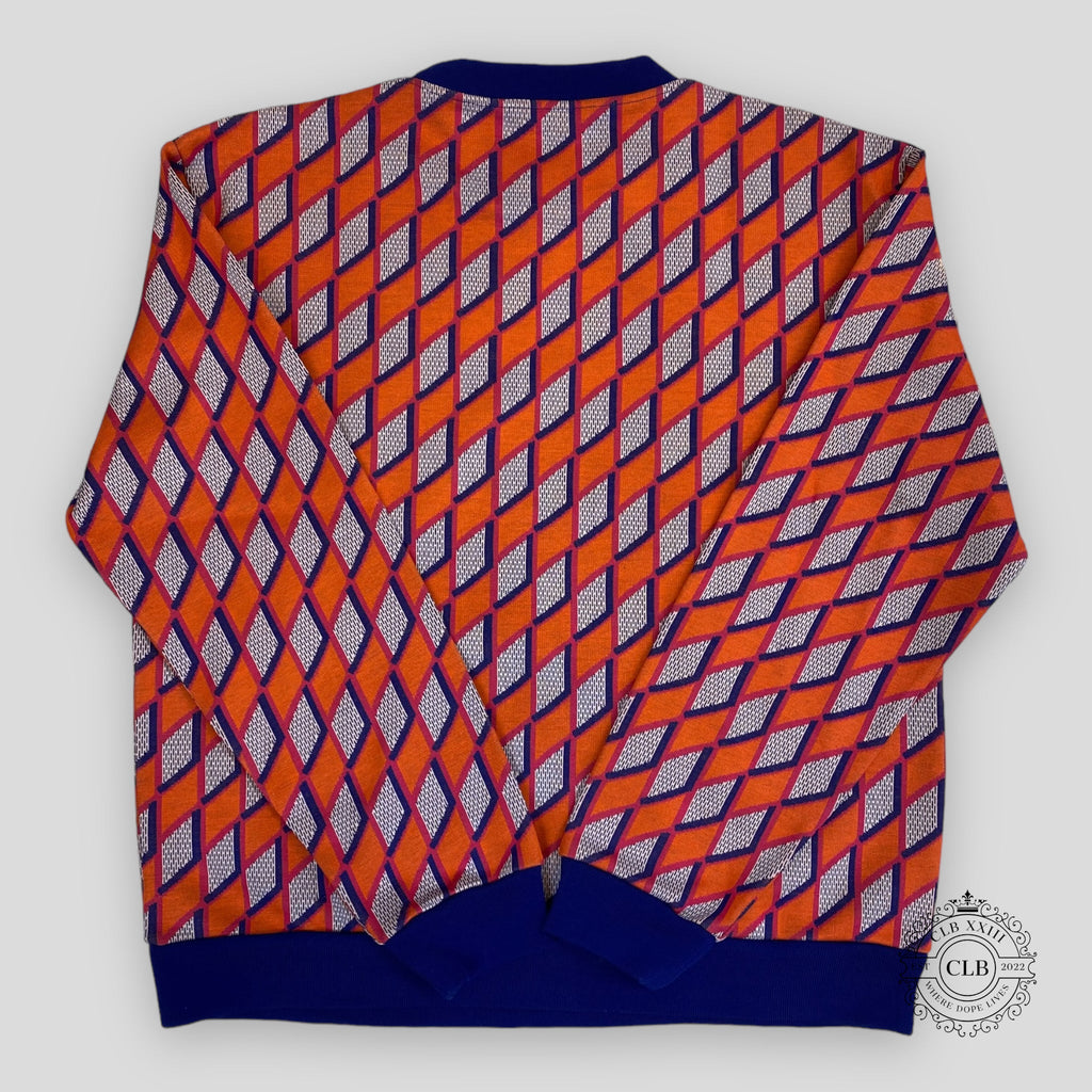 LOUIS VUITTON DIAMOND DAMIER CRICKET CREWNECK - MULTICOLOR XL sweater men's