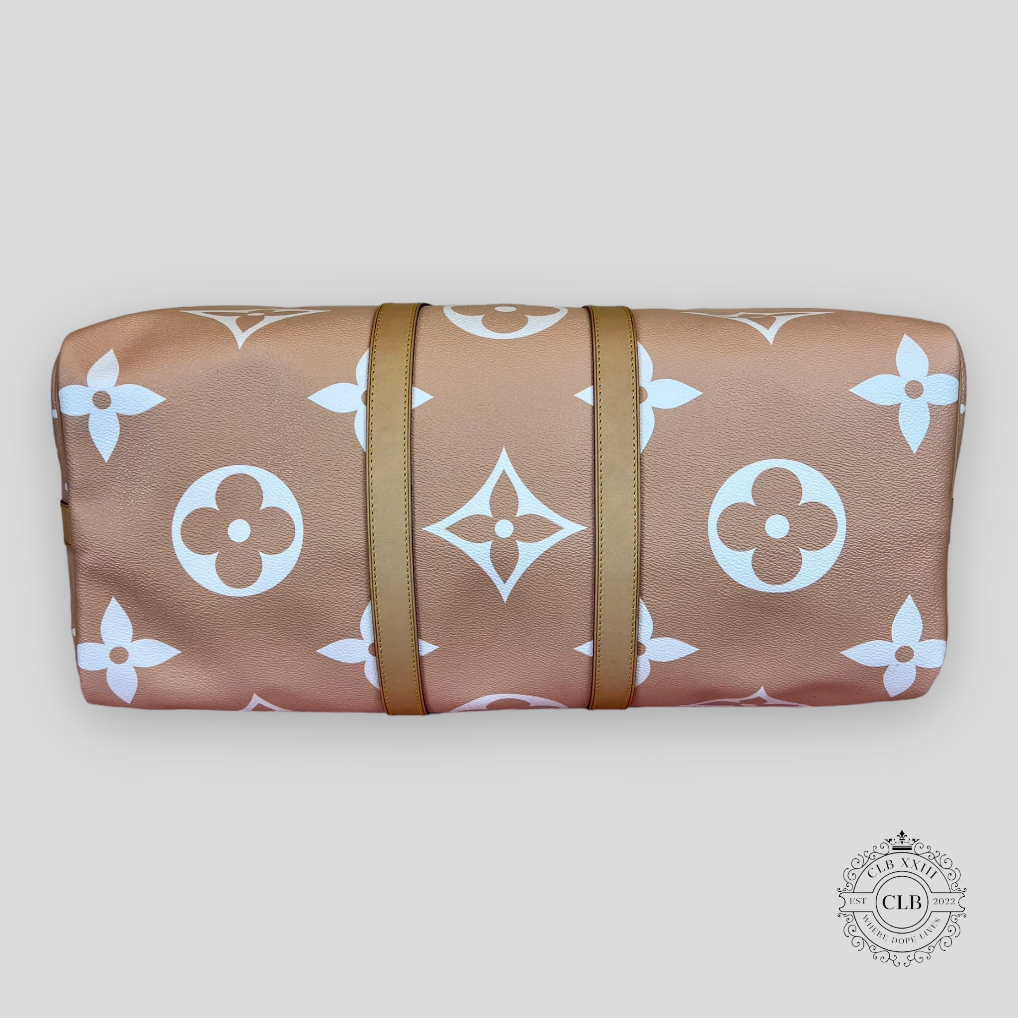 LOUIS VUITTON GIANT MONOGRAM KEEPALL 45 - BRUME New