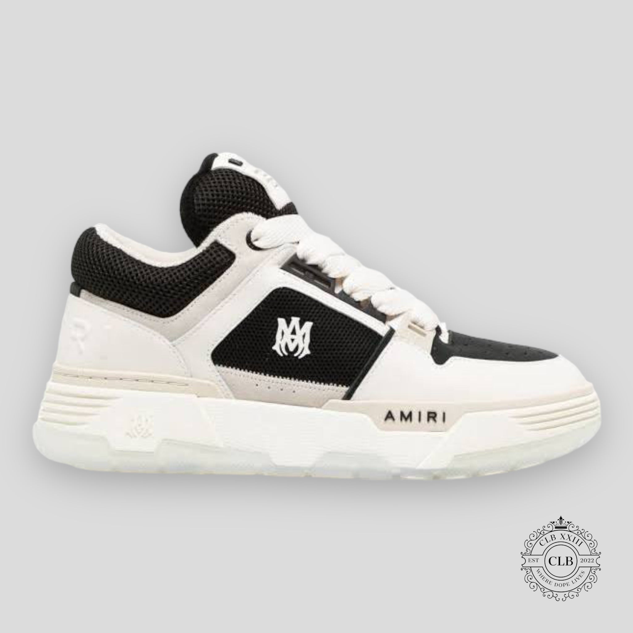 AMIRI MA-1 "WHITE & BLACK" sneakers shoes Italy 45 men's unisex