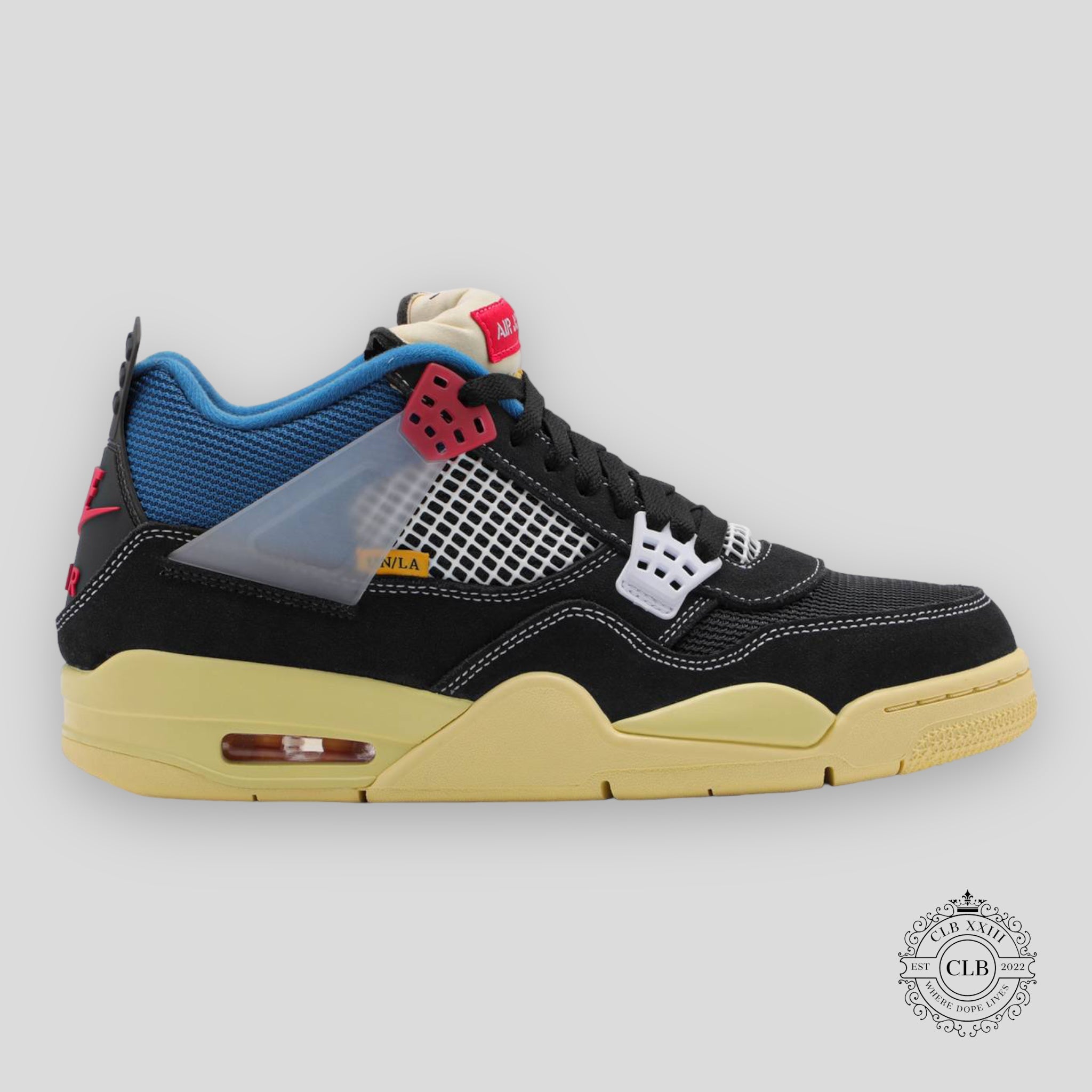 AIR JORDAN 4 RETRO X UNION LA "OFF NOIR" shoes sneakers men's unisex