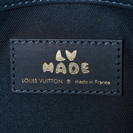 LOUIS VUITTON X NIGO DENIM DRIP KEEPALL BANDOULIERE 50 BLUE luggage duffel bag