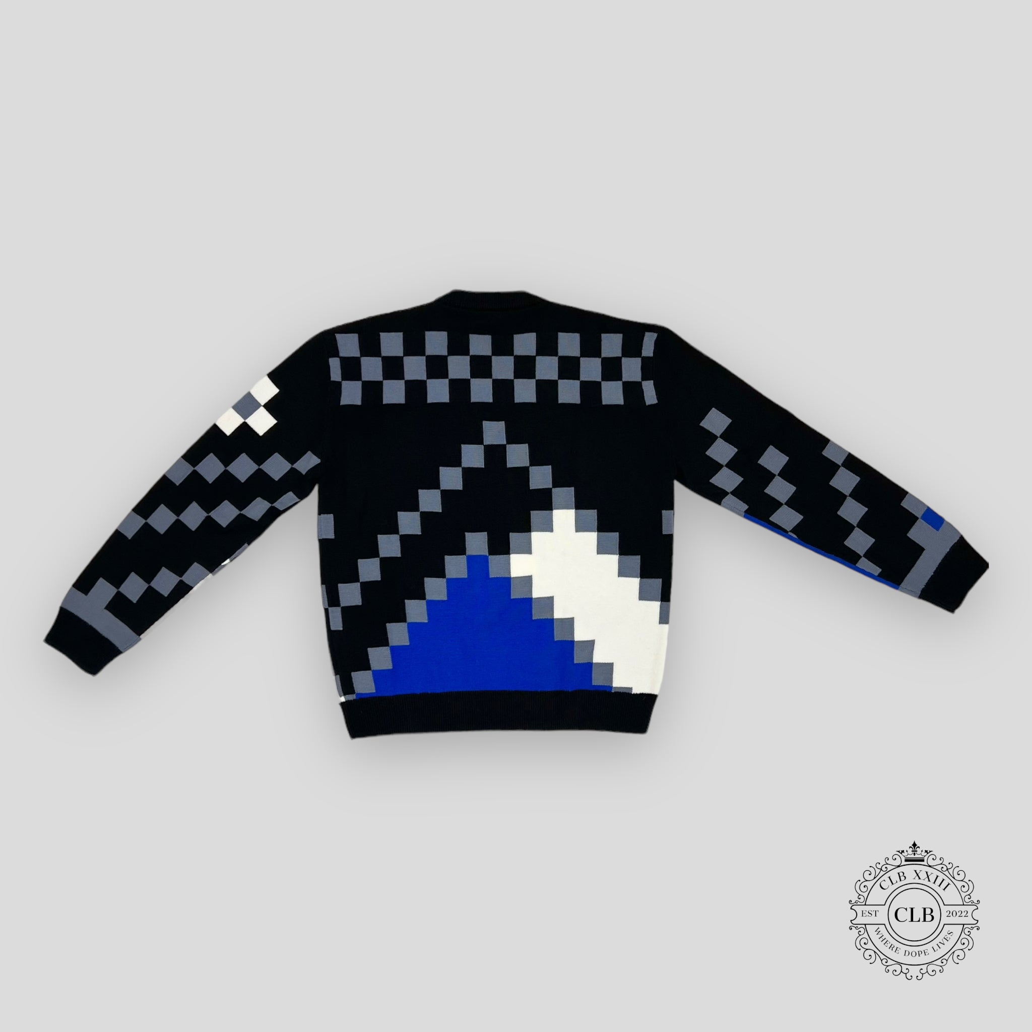 Louis Vuitton LV Fair Isle Macro Knit Sweater sweater wool men's L XL