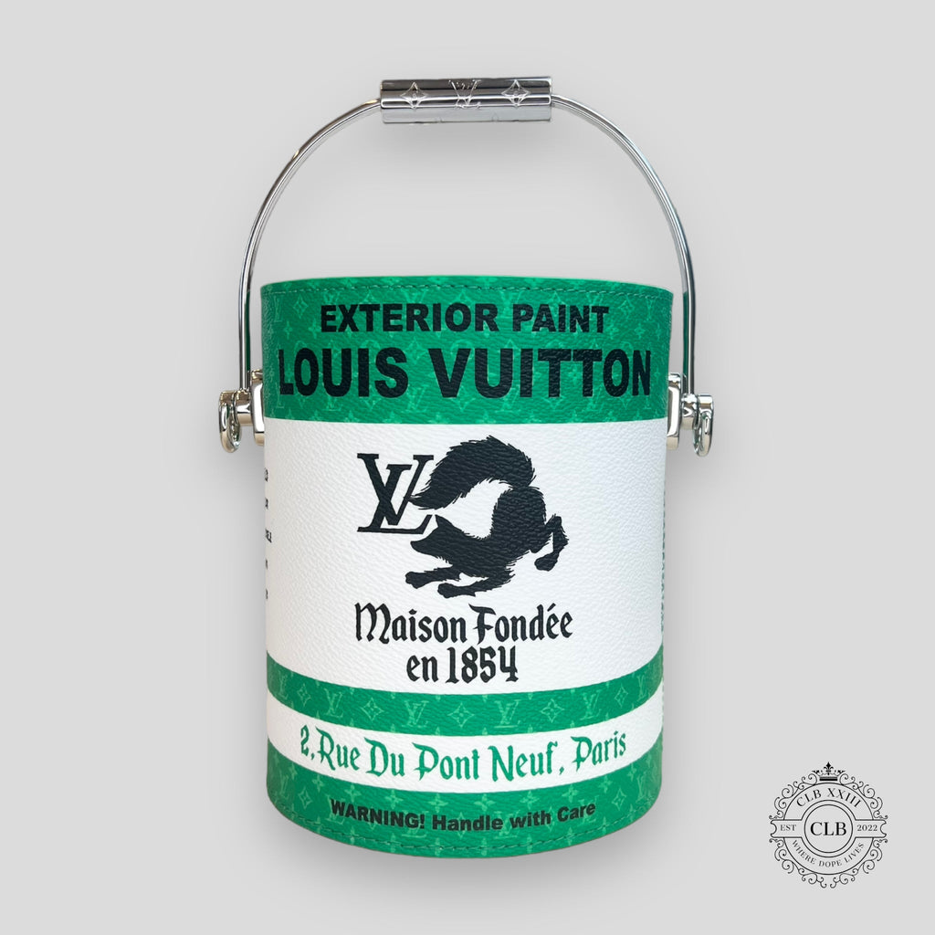 LOUIS VUITTON LV PAINT CAN - GREEN handbag purse