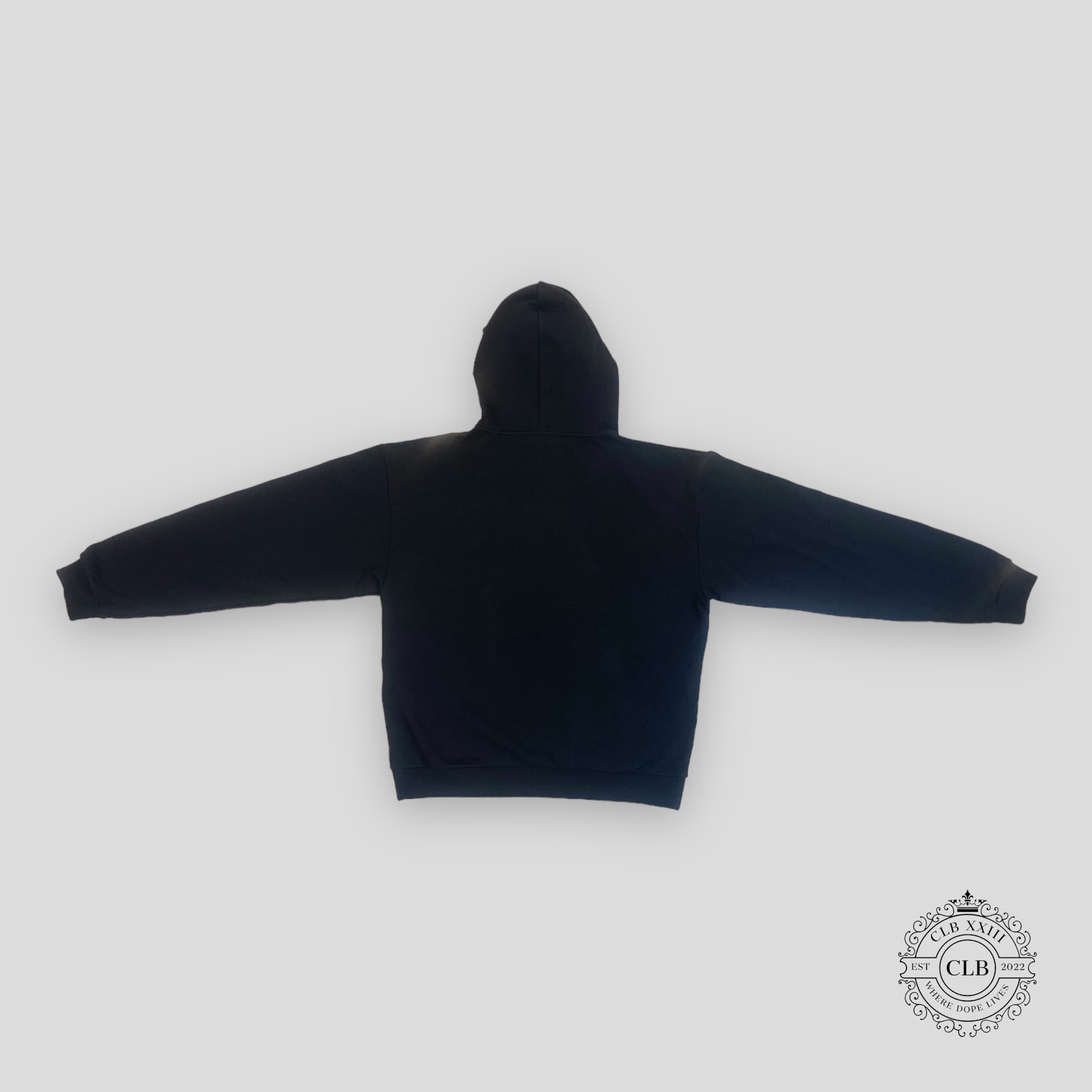 Celine Small Logo Hoodie in Black sweatshirt Men's XXL 2XL