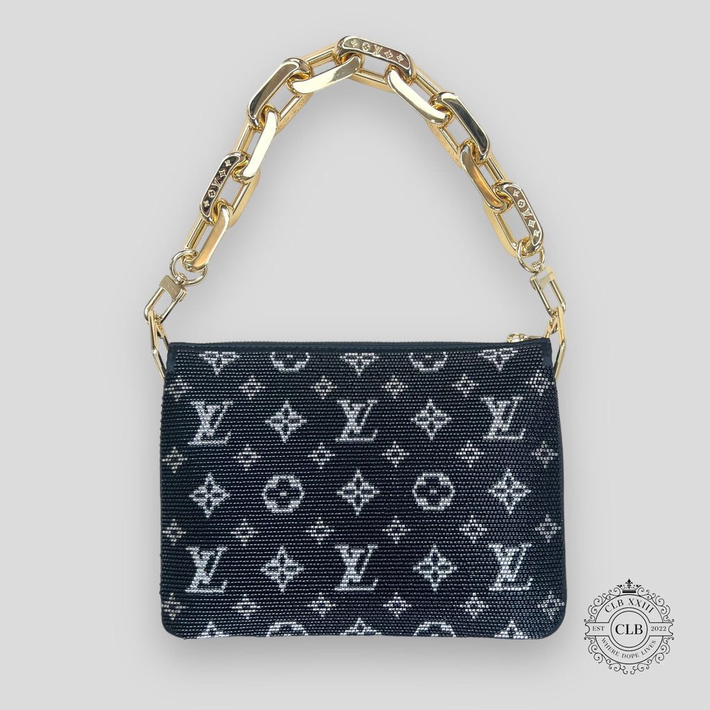 Louis Vuitton Coussin BB Shoulder Bag New handbag purse Black LV