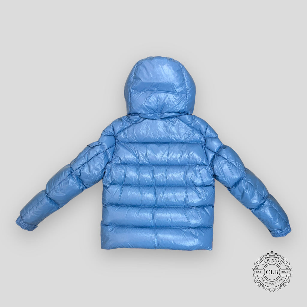 MONCLER MAYA 70 PUFFER COAT - LIGHT BLUE Jacket parka men's unisex