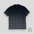 Louis Vuitton Gradient Monogram T-Shirt in Black men's unisex tee M L XL XXL