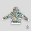 Louis Vuitton Monogram Comics Hoodie in White/Multicolor Men's XXL pullover
