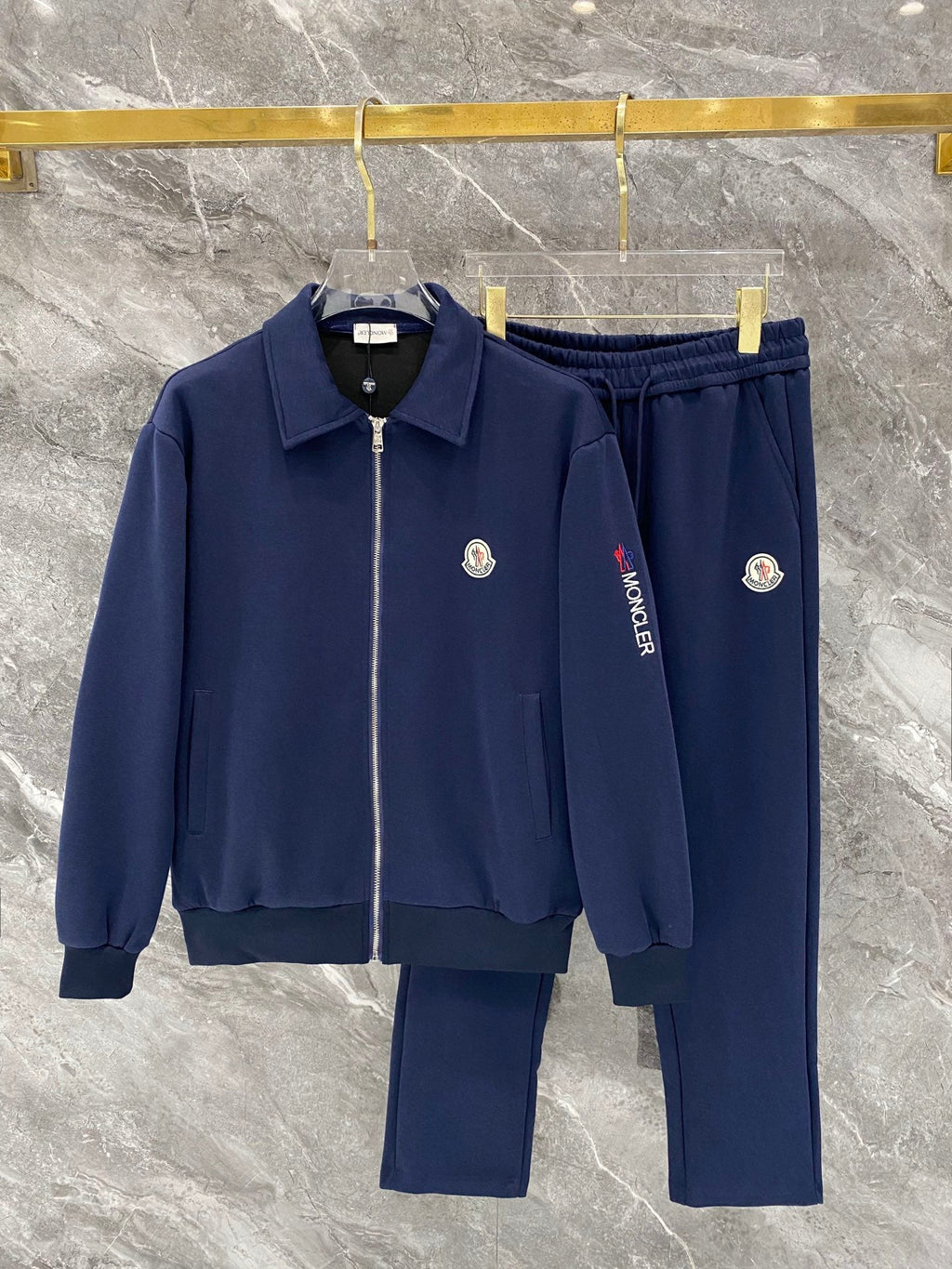 Moncler Tracksuit Men's Pant's Jacket 2PC set outfit