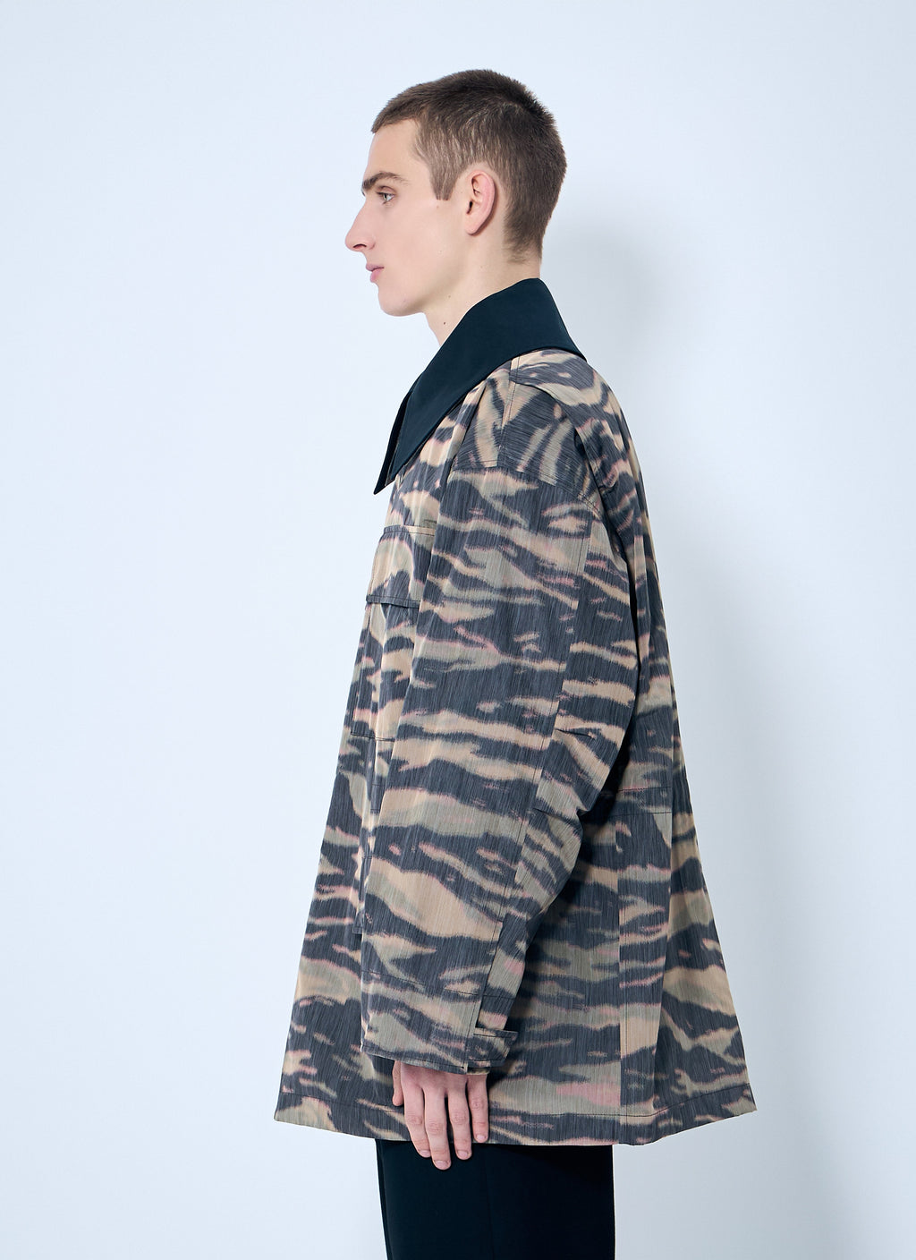 Jil Sander Men's Field Jacket silk camo