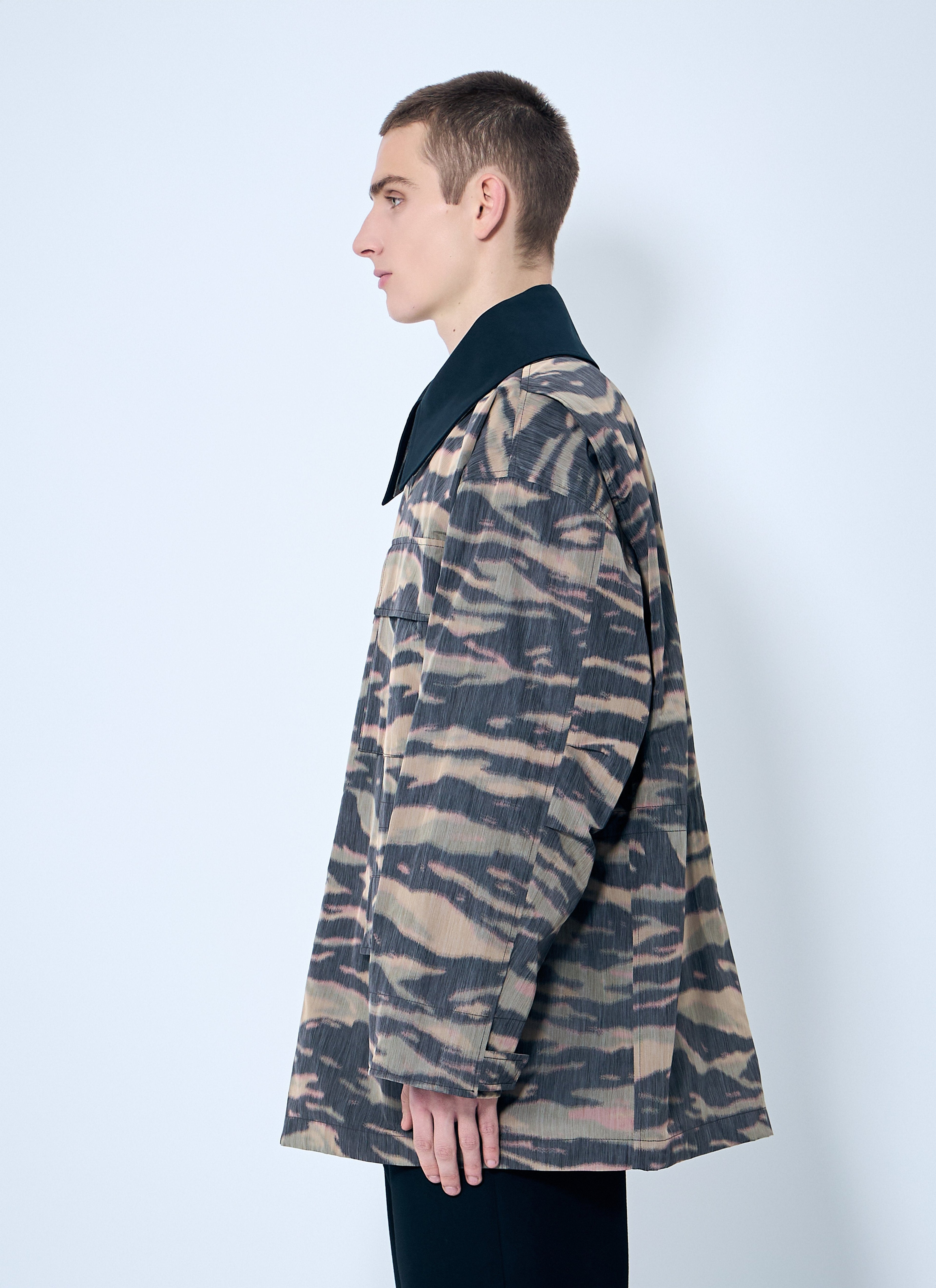 Jil Sander Men's Field Jacket silk camo