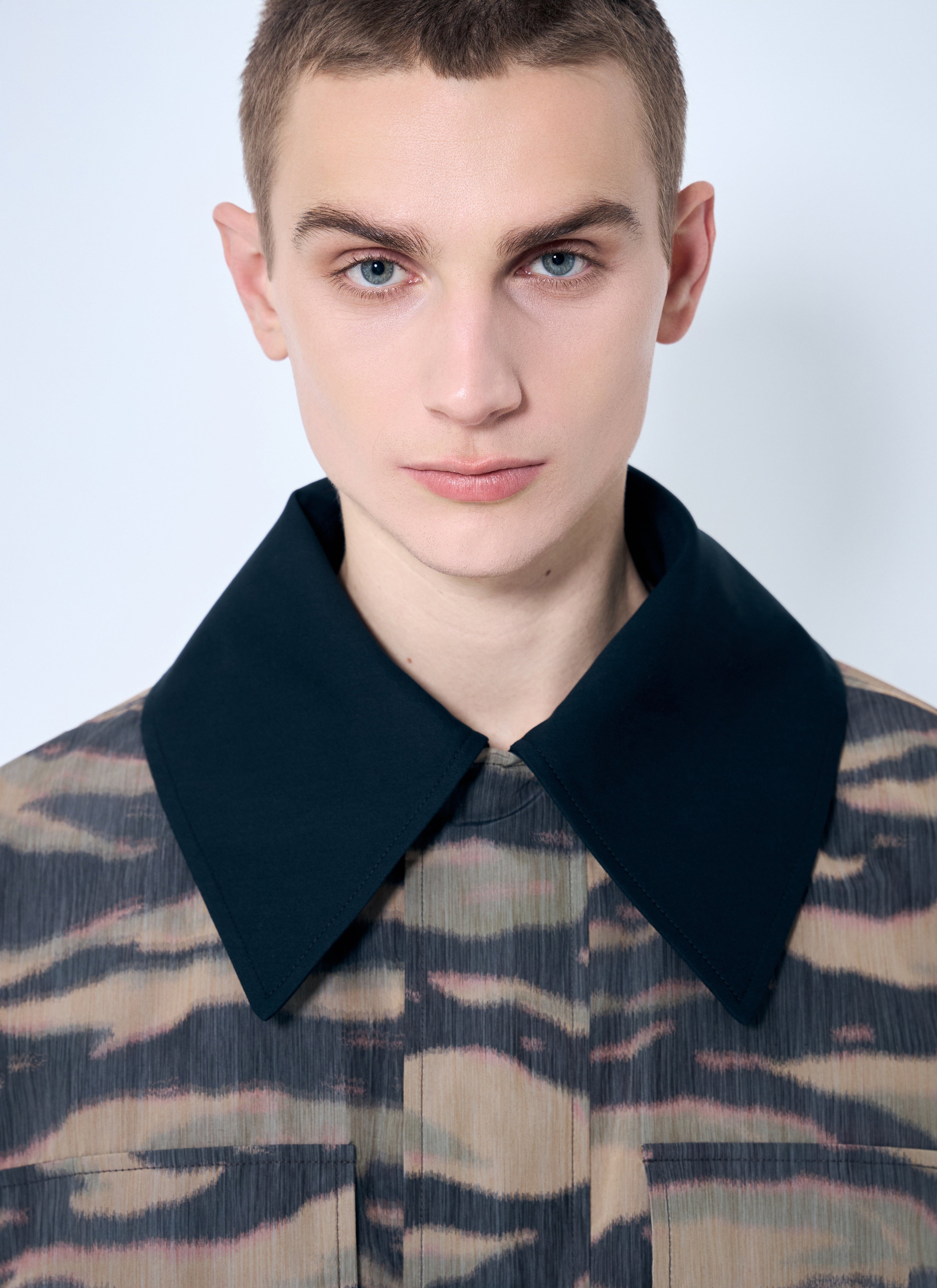 Jil Sander Men's Field Jacket silk camo