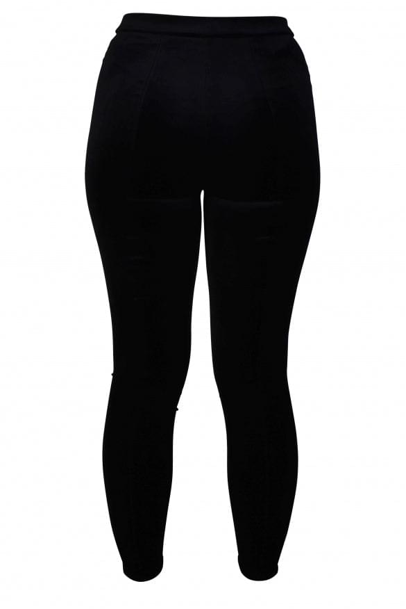 Yves Saint Laurent ladies Leggings YSL black high waist