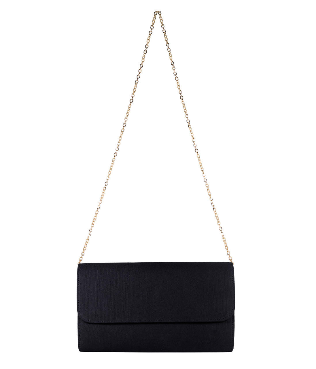 Avery Clutch - Black - Bulldog purse handbag chais strap Georgia crossbody