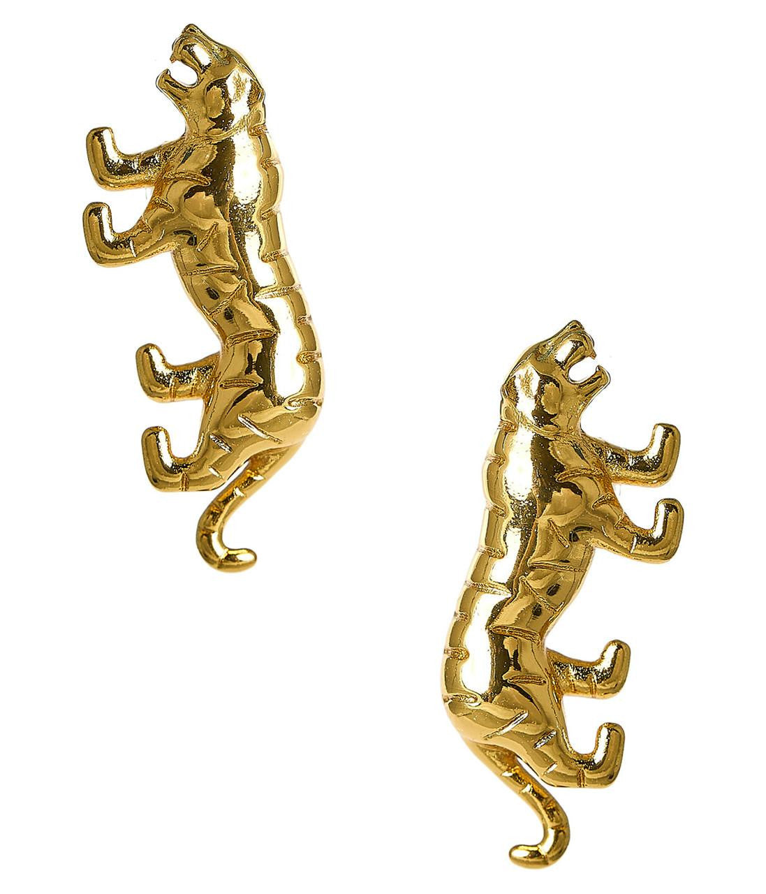 Gold Tigers - Stud Earrings LSU Clemson Auburn fans