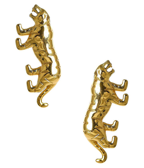 Gold Tigers - Stud Earrings LSU Clemson Auburn fans