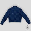 Louis Vuitton Damier Tailored Wool Trucker Jacket 52 unisex Italy