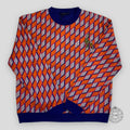 LOUIS VUITTON DIAMOND DAMIER CRICKET CREWNECK - MULTICOLOR XL sweater men's