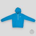 LOUIS VUITTON EMBROIDERED SIGNATURE COTTON HOODIE - PIGEON BLUE L XL men's