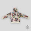 LOUIS VUITTON FLOWER GRAPHIC HOODIE - MULTICOLOR L XXL men's sweatshirt