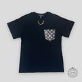 Louis Vuitton Ladies Monogram Pocket T-Shirt in Black SM tee