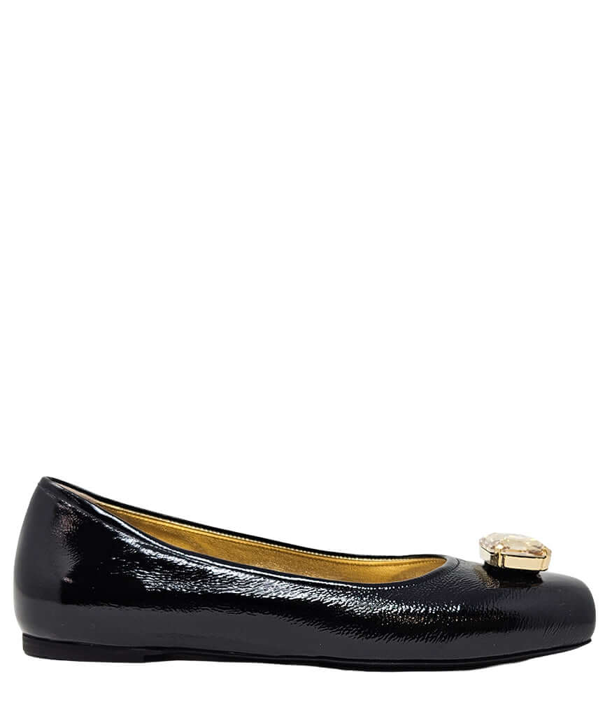 Marion Black Jeweled Ballet Madison Maison Italy