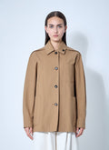 Max Mara Ladies Moneta Jacket Car Coat Italy Tan