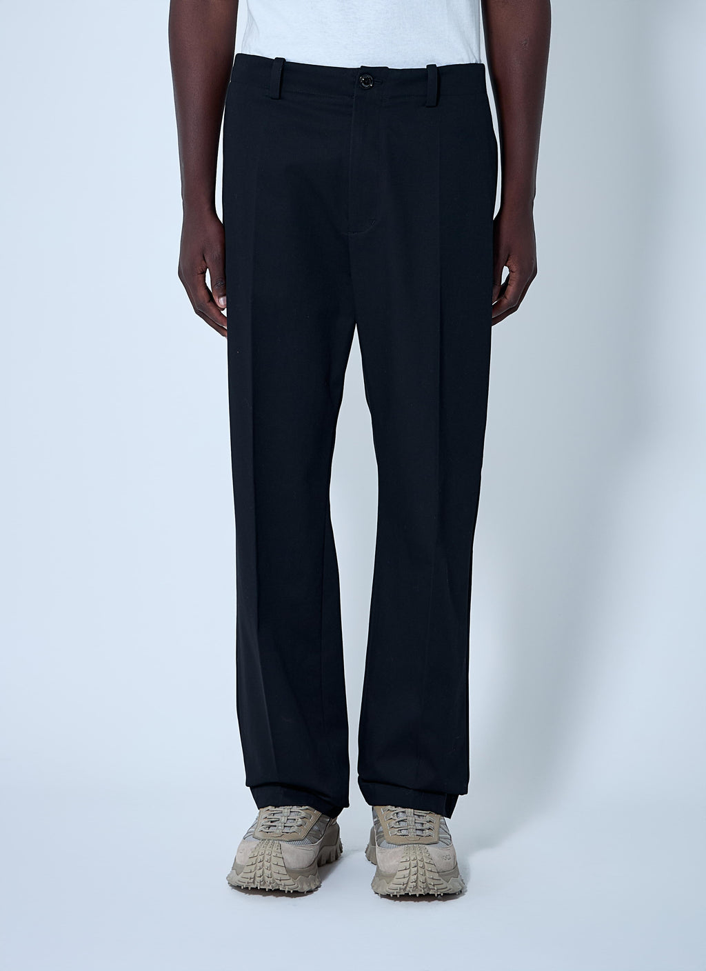 Moncler X Frgmt Hiroshi Fujiwara Men's Logo Print Pants