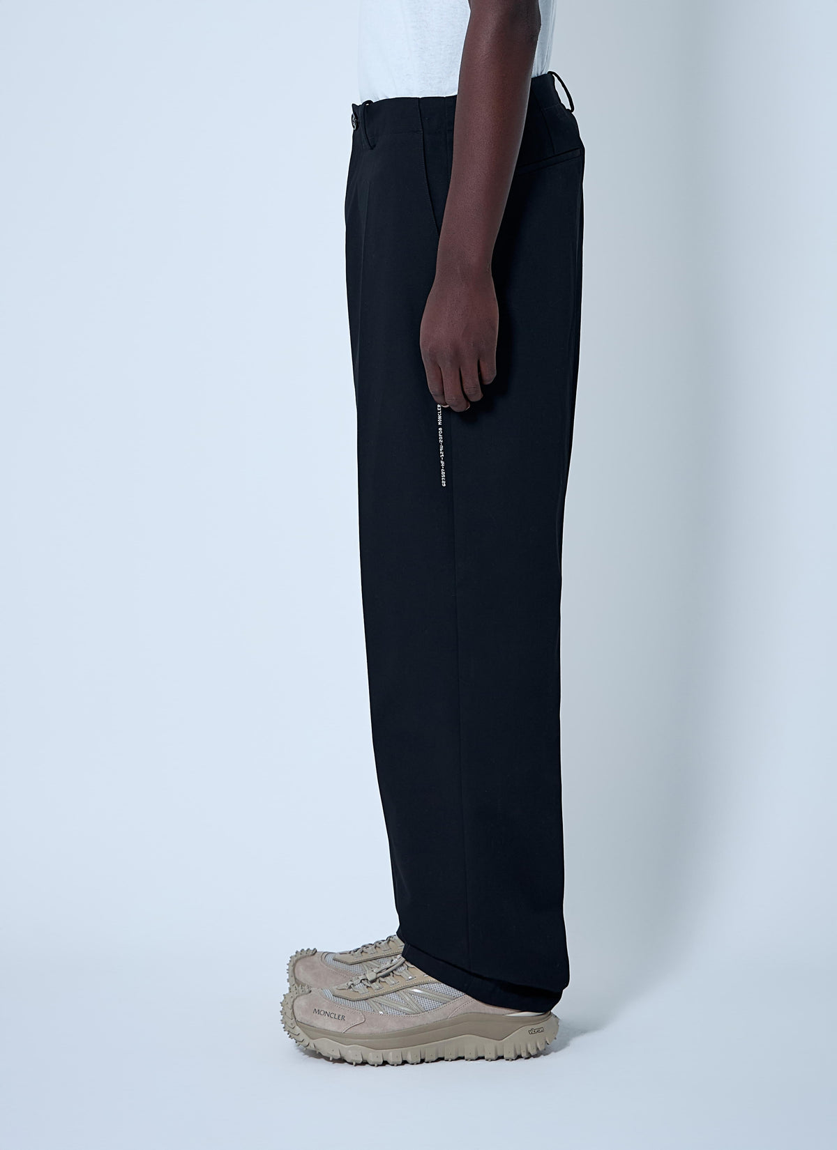 Moncler X Frgmt Hiroshi Fujiwara Men's Logo Print Pants