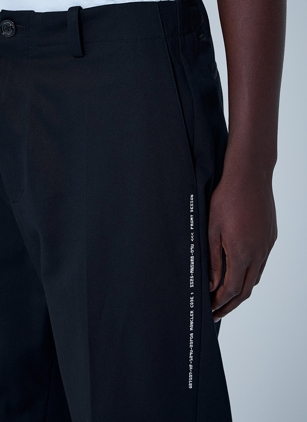 Moncler X Frgmt Hiroshi Fujiwara Men's Logo Print Pants