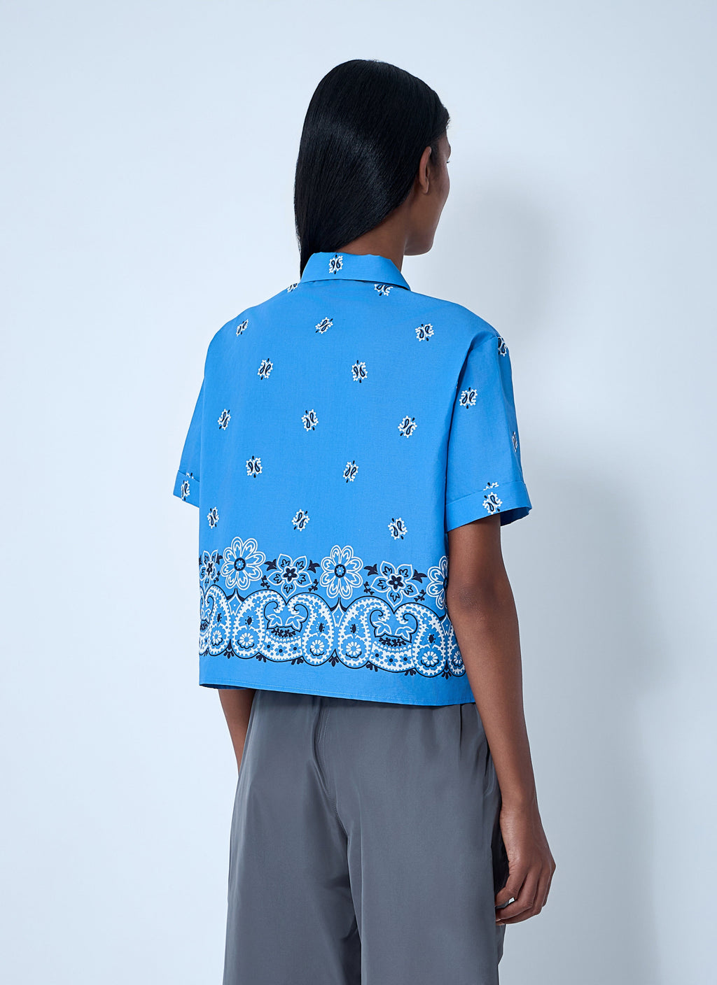 Miu Miu ladies Bandana Shirt top blouse casual