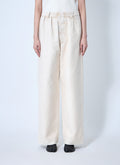 Maison Margiela ladies Wide Leg Pants trousers slacks cream