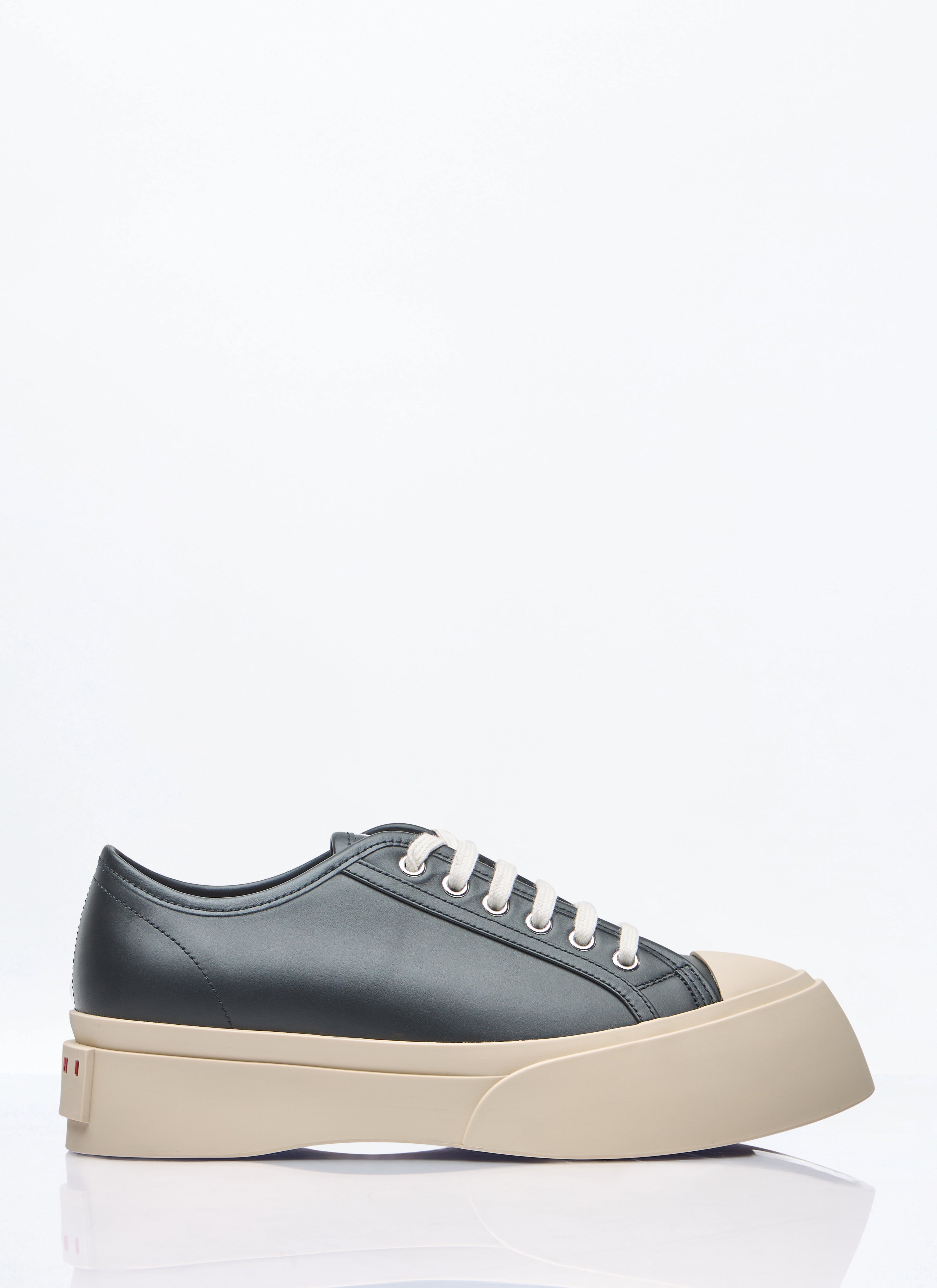 Marni ladies Pablo Lace-Up Sneakers shoes leather