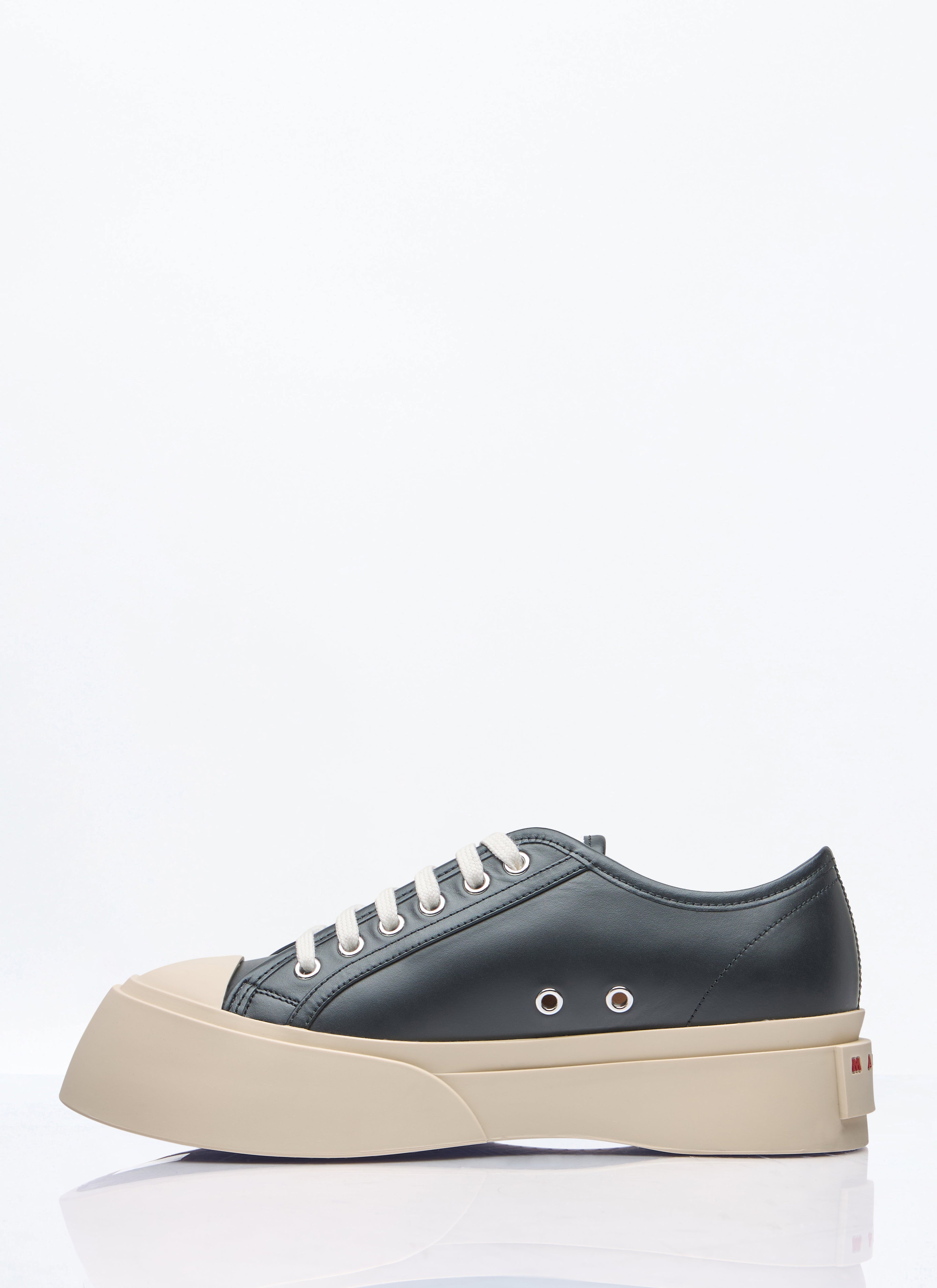 Marni ladies Pablo Lace-Up Sneakers shoes leather