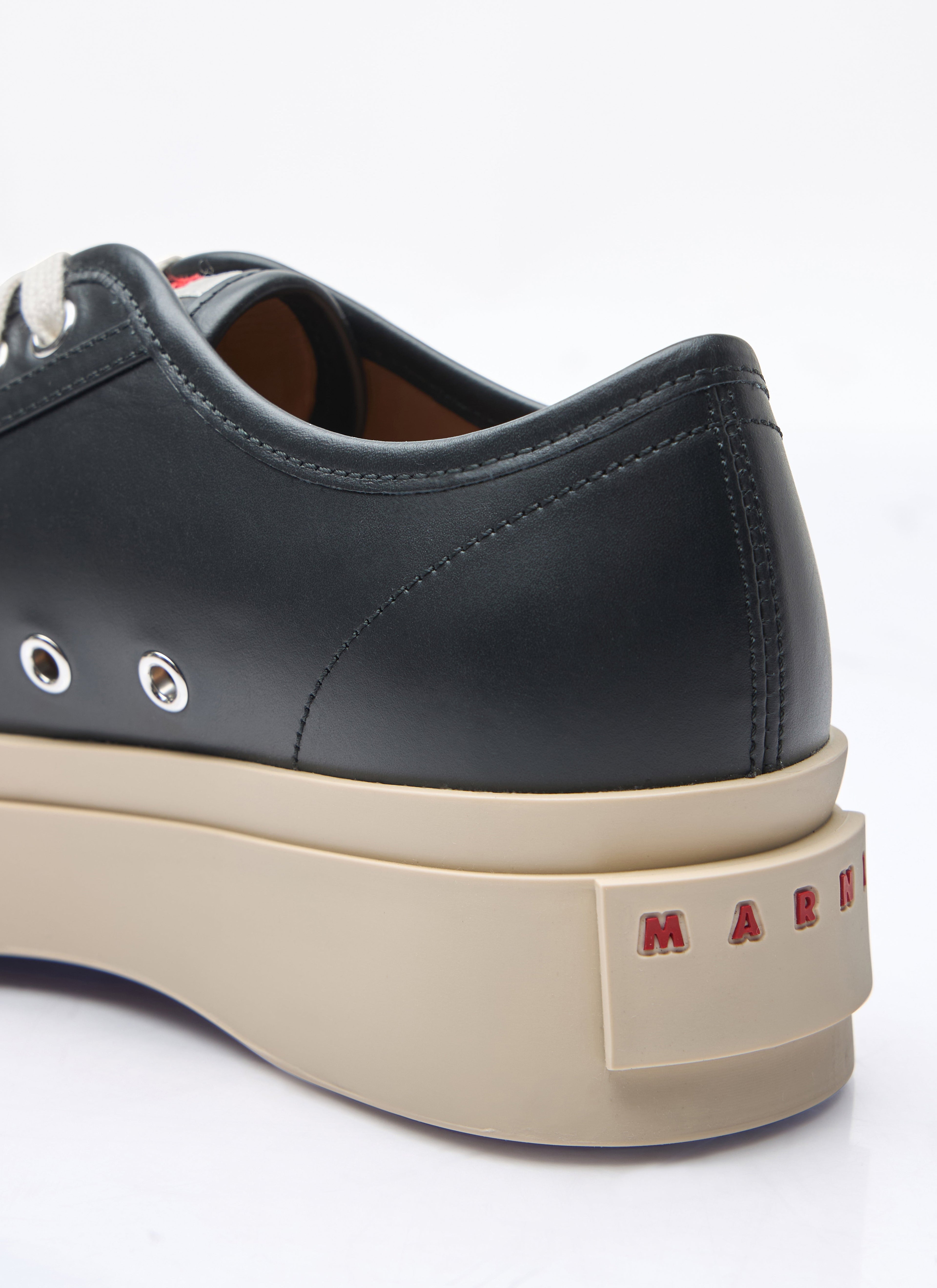 Marni ladies Pablo Lace-Up Sneakers shoes leather