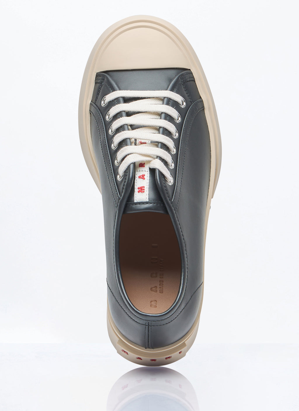 Marni ladies Pablo Lace-Up Sneakers shoes leather